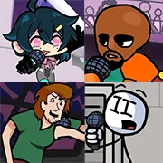 FNF Cosmic but every turn a new character sings it