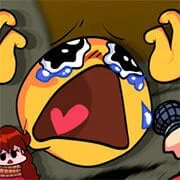 FNF: Crying Cursed Emoji over EXPURGATION