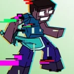 FNF Pibby Corrupted Minecraft Steve