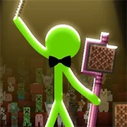 FNF Rush E but Animation vs. Minecraft