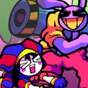 FNF x The Amazing Digital Circus: Candy Carrier Chaos