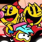 Funkin’ with Ms. Pac-Man!
